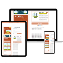 Simple Checkout Page - ThriveCart Template | Fall Peach