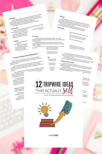 12 Tripwires That Actually Sell {6 pages}