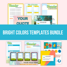 Funnel Bundle Canva Template | Summer Bright