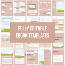 Ebook Templates for Lead Magnet or Digital Product - Canva Templates | Moody Peach
