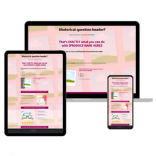 Customizable Sales Page - Leadpages Template | Rose