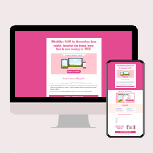 Lead Magnet or Freebie Page - Leadpages Template | Flamingo