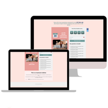 Webinar Registration Page - Leadpages Template | Salmon