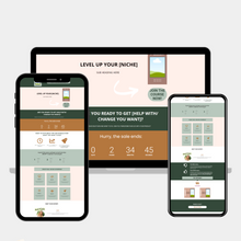 Customizable Mini Sales Page - Leadpages Template | Pine