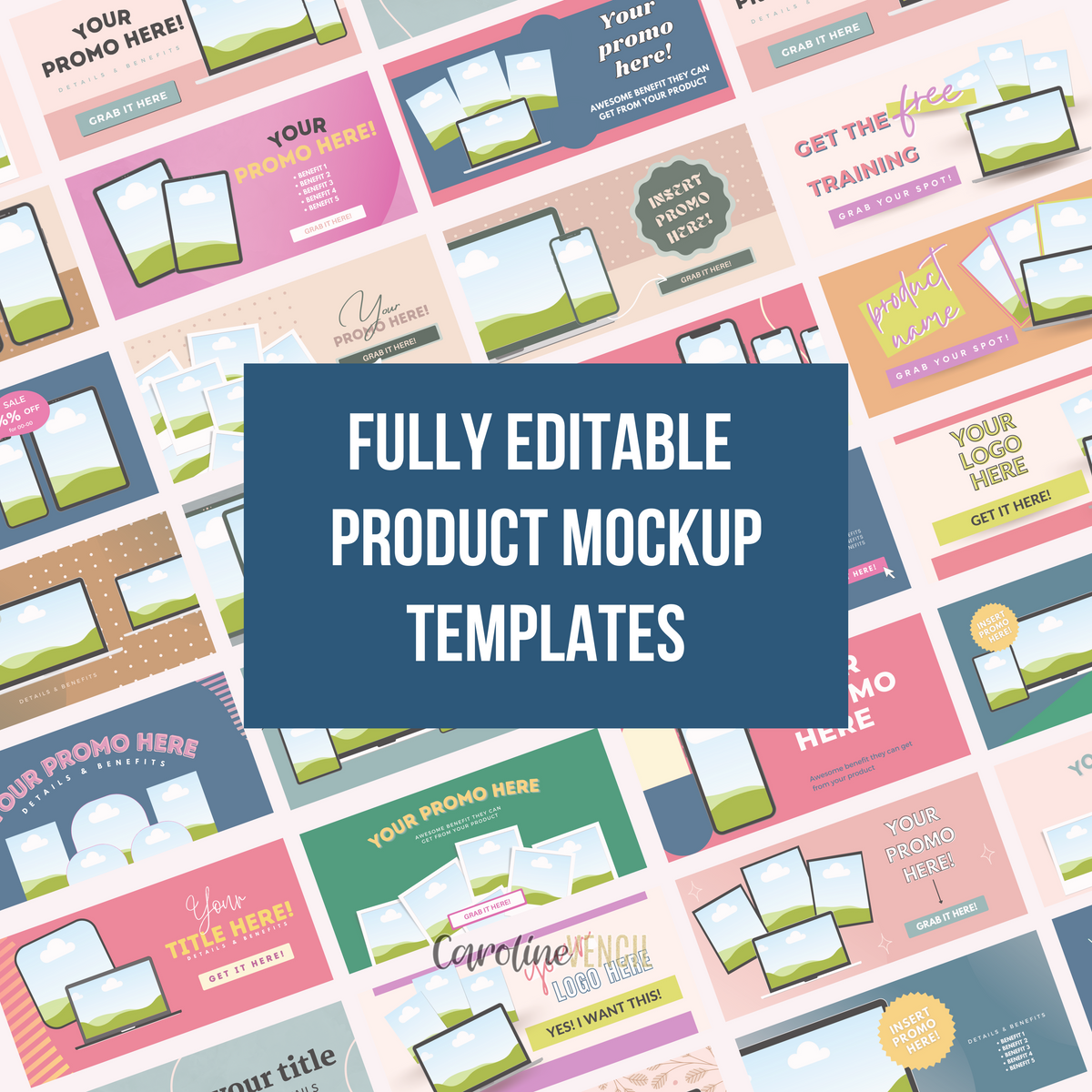 Free Cute Desktop Wallpaper templates to edit