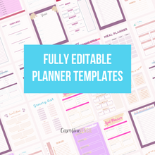 MEGA Planner Pages - Canva Templates | Soft Spring