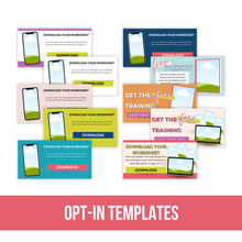 Complete Funnel Creation & Promotion Bundle - Canva Templates | Pink Punch