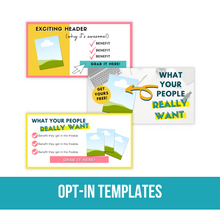 Complete Funnel Creation & Promotion Bundle - Canva Templates | Nautical