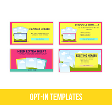 Canva Tempate Bundle | Sunny Pink