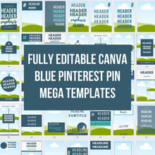 Digital Product Canva Templates | Cool Blue