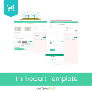 Checkout Page ThriveCart Template | Lucky Green