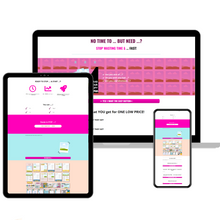 Flash Sale Page - Leadpages Template | 90's Pink