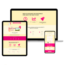 Customizable Sales Page - Leadpages Template | Pink Lemonade