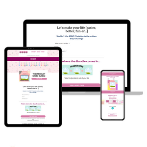 Customizable Sales Page - Leadpages Template | Mauve