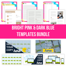 Complete Funnel Creation & Promotion Bundle - Canva Templates | Pink Glam