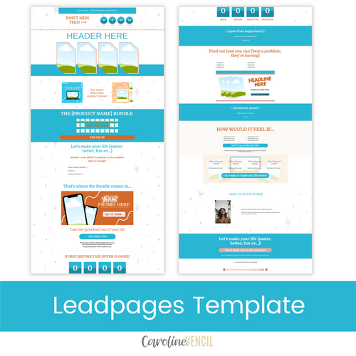 Big-But-FABULOUS Sales Page - Leadpages Template