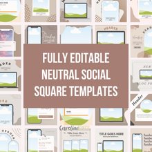 Social Media Squares to Promote Your Digitial Products Bundle - Canva Templates | Cocoa Couture