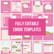 Ebook, Lead Magnet or Digitial Product Canva Templates | Peachy Pink