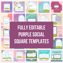 Promo Graphics or Social Media Squares - Canva Templates | Plum