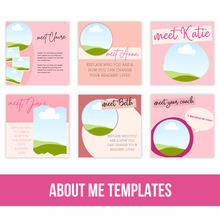 Complete Funnel Creation & Promotion Bundle - Canva Templates | Cotton Candy Pink