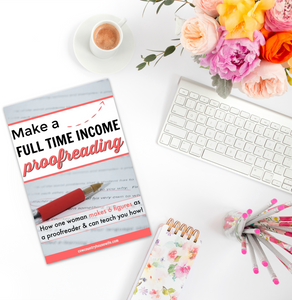 Make a Full Time Income Proofreading