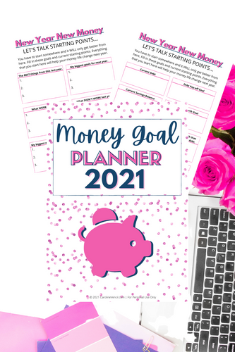 Money Goal Planner {3 pages}