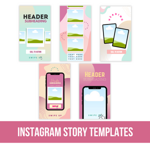 Complete Funnel Creation & Promotion Bundle - Canva Templates | Creamy Pink