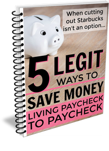 How to Save Money When You Live Paycheck-to-Paycheck